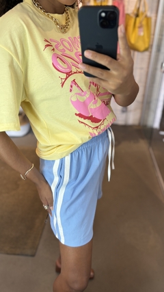 Short Cora Sport Azul Bebê - Mercê