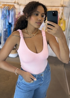 Body Taiane Rosa Bebê - comprar online