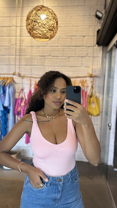Body Taiane Rosa Bebê - Mercê