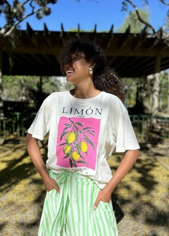 Camiseta Limón 1998 Off-White
