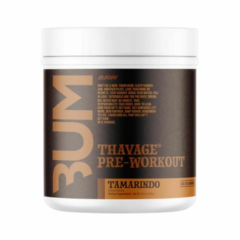 PRE ENTRENO RAW CBUM THAVAGE - 40 SERVICIOS - comprar en línea