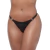 Calcinha Fio Dental Preto Dominatrixxx Ref.: MX2381
