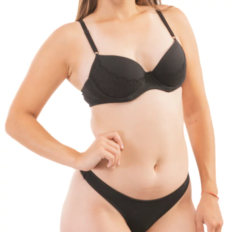 Conjunto Push Up Con Puntilla (0309)