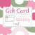 GIFT CARD - comprar online