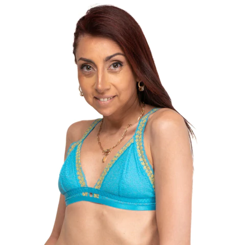 Triángulo con encaje (4291)