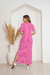 Vestido Midi Listrado com manguinha - Vanessa 30149 - Lamar Oficial 