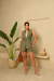 CONJUNTO DE SHORTS E COLETE LIVIA - 1495CJ - comprar online