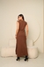 Vestido Muscle tee Jéssica - 30164 - MARROM - loja online