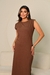 Vestido Muscle tee Jéssica - 30164 - MARROM