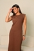 Vestido Muscle tee Jéssica - 30164 - MARROM