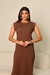 Vestido Muscle tee Jéssica - 30164 - MARROM na internet