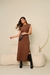 Imagem do Vestido Muscle tee Jéssica - 30164 - MARROM