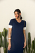 Vestido Longo De Manguinha - Manu 30151 - loja online