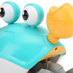 CARANGUEJO FUJÃO COM SENSOR DE MOVIMENTO COM MUSICA - VERDE - loja online