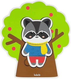 BABEBI - QUEBRA-CABEÇA EM MADEIRA MIX ANIMAIS - loja online