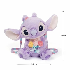 DISNEY - PELÚCIA COM BOLSO E ALÇA LILO E STITCH 25 CM - ANGEL - comprar online