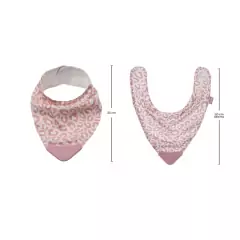 BUBA - BANDANA BABADOR COM MORDEDOR ANIMAL PRINT - comprar online