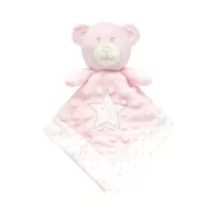 BUBA - NANINHA SONINHO ESTRELADO 30CM +3M - ROSA - Mamu Kids Store