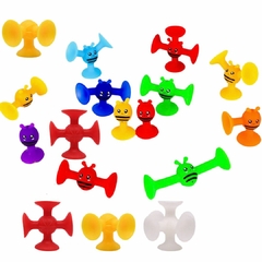 BRINQUEDO SENSORIAL MONTESSORI MONTE E ENCAIXE VENTOSAS 30 PEÇAS - loja online