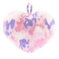 GLOVELEYA - ALMOFADA PELÚCIA CORAÇÃO - TIEDYE - loja online