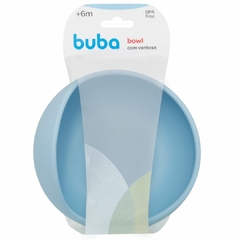 BUBA - BOWL EM SILICONE COM VENTOSA 350ML - AZUL