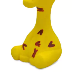 PAIS E FILHOS - MORDEDOR DE LÁTEX GIRAFINHA PINTADA À MÃO na internet