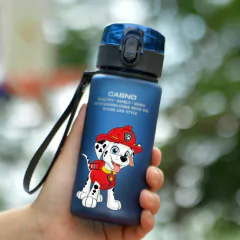 GARRAFA ANTIVAZAMENTO COM ALÇA PATRULHA CANINA 400ML - MARSH - comprar online
