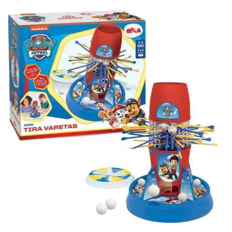 ELKA - JOGO DE MESA TIRA VARETAS PATRULHA CANINA