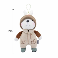 METOO - MINI PELÚCIA COELHO 17CM - MARROM - comprar online