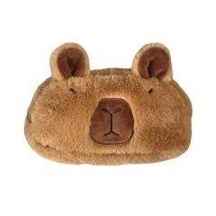 ESTOJO ESCOLAR INFANTIL PELÚCIA CAPIVARA