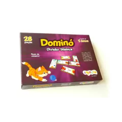 SOPECCA - DOMINÓ DIVISÃO SILÁBICA JOGO EDUCATIVO - Mamu Kids Store
