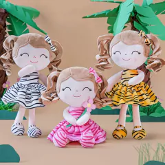 GLOVELEYA - BONECA 30CM SPRING ANIMAIS - TIGRESA na internet
