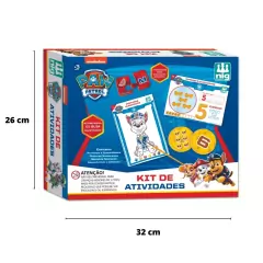 NIG - KIT DE ATIVIDADES DIDÁTICO PATRULHA CANINA 36 PEÇAS - comprar online