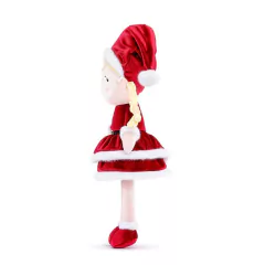 GLOVELEYA - BONECA 40CM SPRING NATAL LOIRA - VERMELHA COM SACOLA - comprar online
