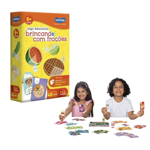 TOYSTER - JOGO BRINCANDO COM FRAÇÕES