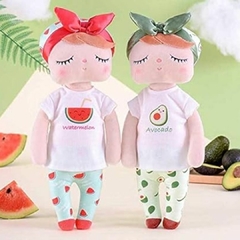 METOO DOLL - BONECA ANGELA 35CM FRUTA - ABACATE na internet
