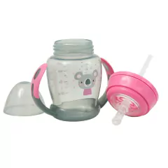 CLINGO - COPO COM ALÇA E CANUDO 230ML - COALA na internet