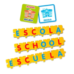 Imagem do ELKA - MONTA PALAVRAS TRILÍNGUE PORTUGUÊS, ESPANHOL E INGLÊS