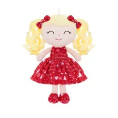 GLOVELEYA - MINI BONECA 22CM SPRING NATAL LOIRA - VERMELHA - loja online