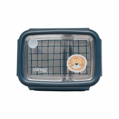 CLINGO - BENTO BOX INOX COM DIVISÓRIAS - LUKE