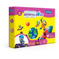 TOYSTER - QUEBRA-CABEÇA CONHECENDO O SISTEMA SOLAR - 120 PCS - loja online