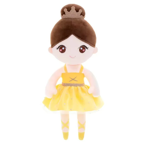 GLOVELEYA - BONECA 35CM BALLET - AMARELO