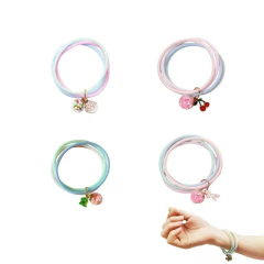 PULSEIRA REPELENTE DE SILICONE INFANTIL COM PINGENTE