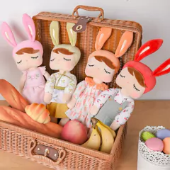 METOO DOLL - BONECA ANGELA 35CM CAMPONESA - VERMELHA