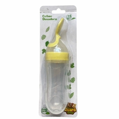 COLHER DOSADORA DE PAPINHA - TURMINHA GUARÁ - AMARELO na internet