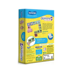 TOYSTER - JOGO DOMINÓ DAS EMOÇÕES - PORTUGUÊS, INGLÊS E ESPANHOL - Mamu Kids Store