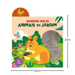 LIVRO DIVERSÃO COM OS ANIMAIS DO JARDIM - CIRANDA CULTURAL - comprar online