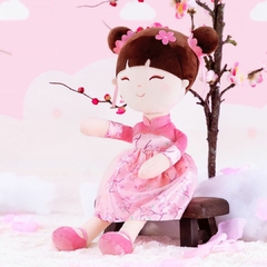 Imagem do GLOVELEYA - BONECA 40CM ORIENTAL - ROSA