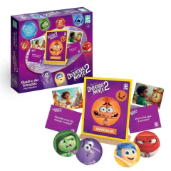 NIG - QUADRO DAS EMOÇÕES DE MADEIRA DISNEY DIVERTIDAMENTE 2