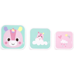 BUBA - KIT 3 POTINHOS BUBA ZOO UNICÓRNIO - loja online